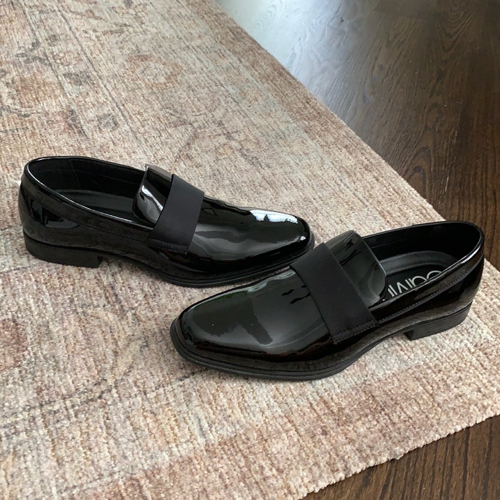 Calvin Klein Demetrius Patent dress shoes